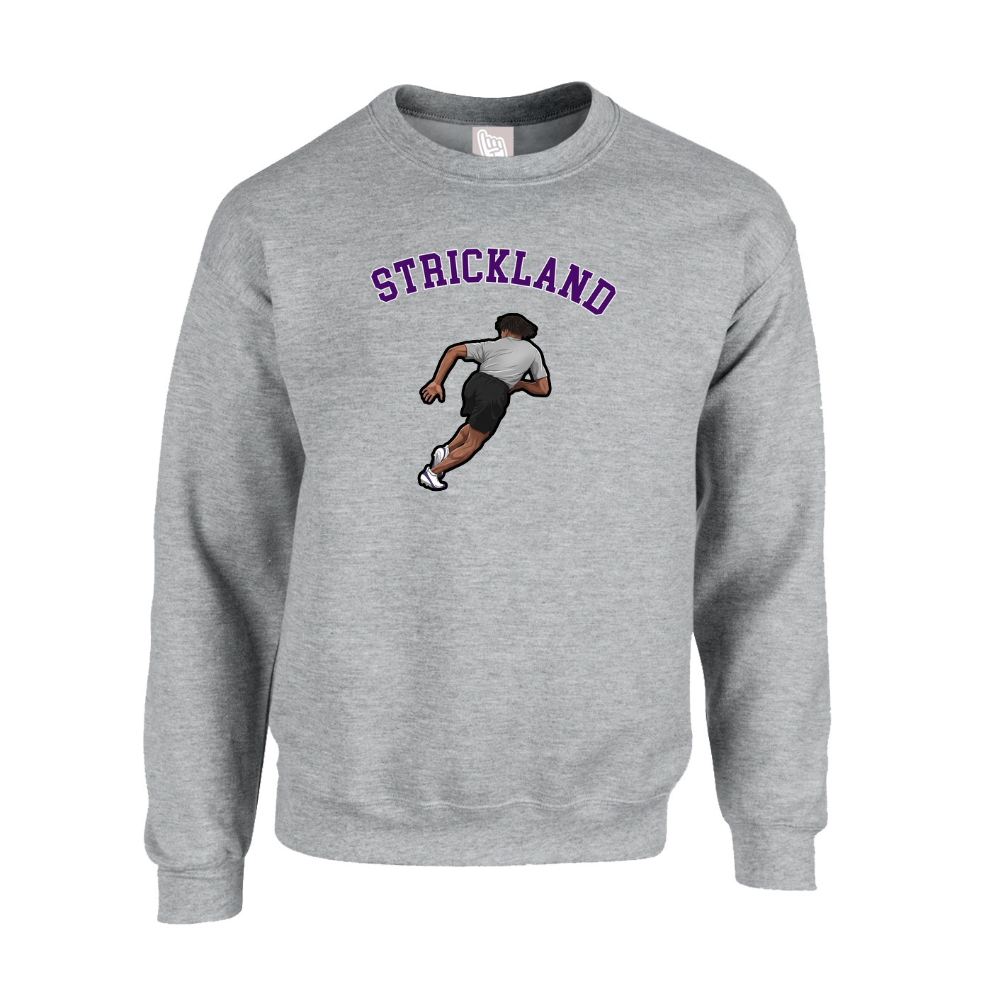 Fleece Crew — Shirsey Arch in Grey