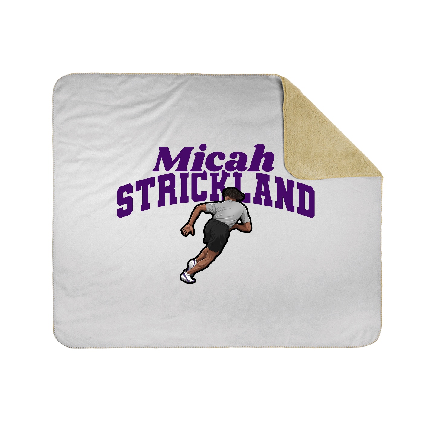 Throw Blanket — Signature Arch in White
