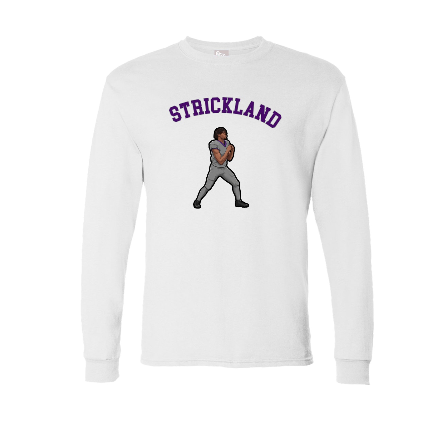 Long Sleeve Tee — Shirsey Arch in White