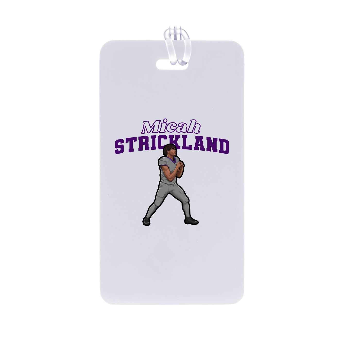 Bag Tag — Name Arch in Classic