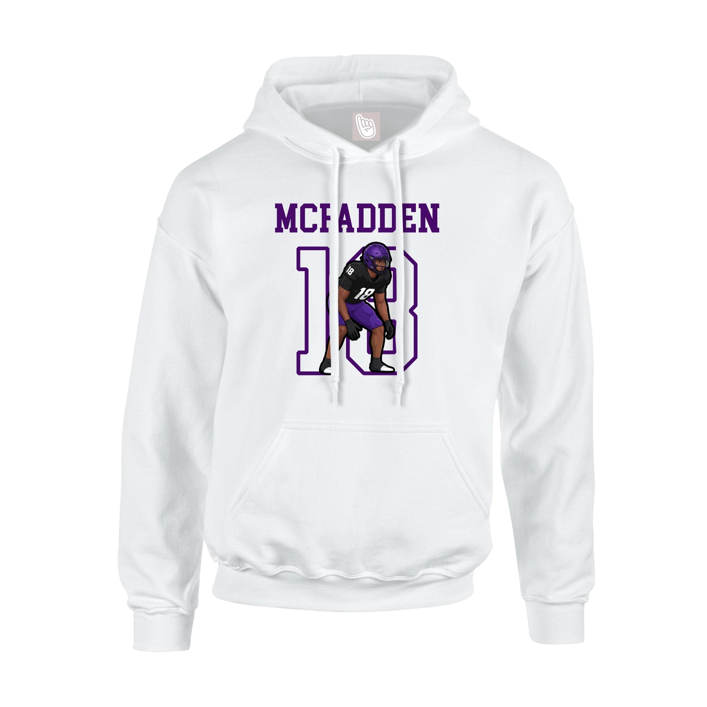 Youth Hoodie — Shirsey in White