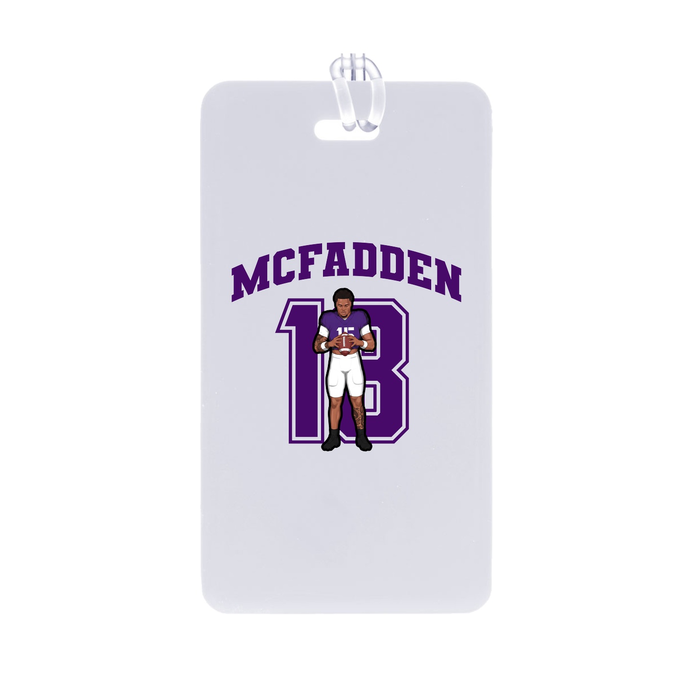 Bag Tag — Number in Classic