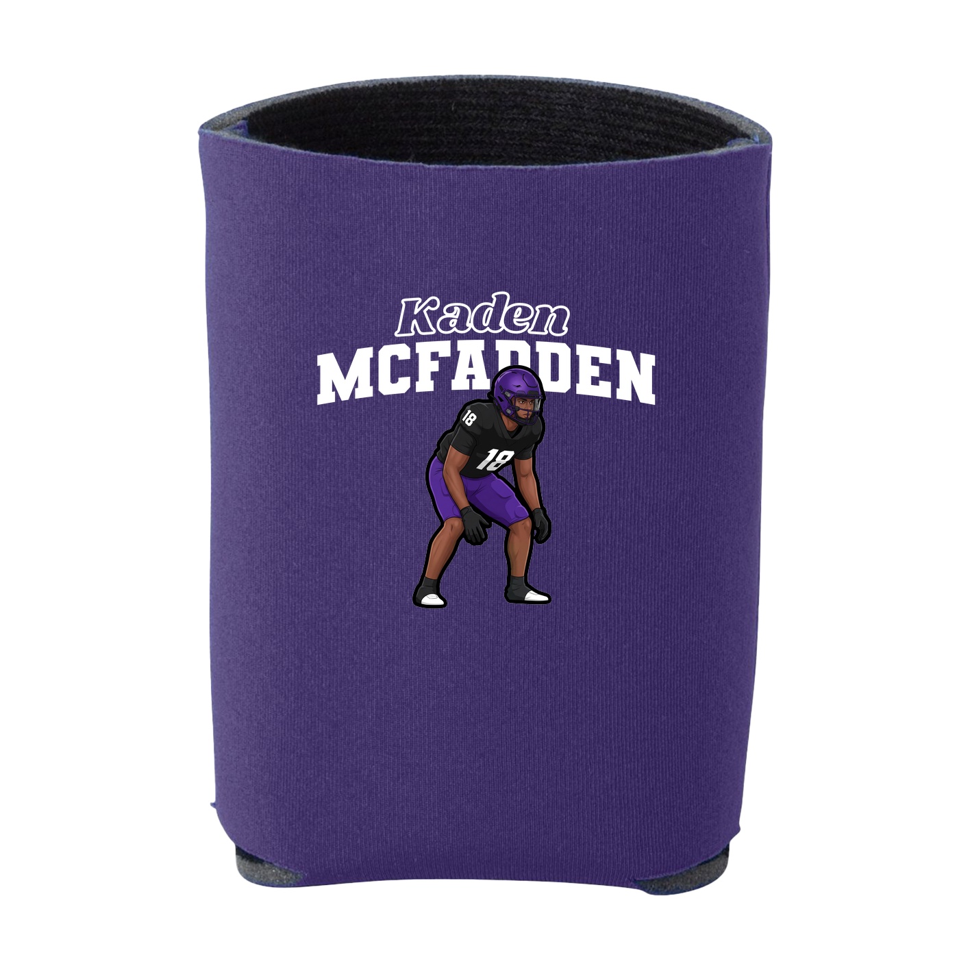 Can Holder — Name Arch in Purple