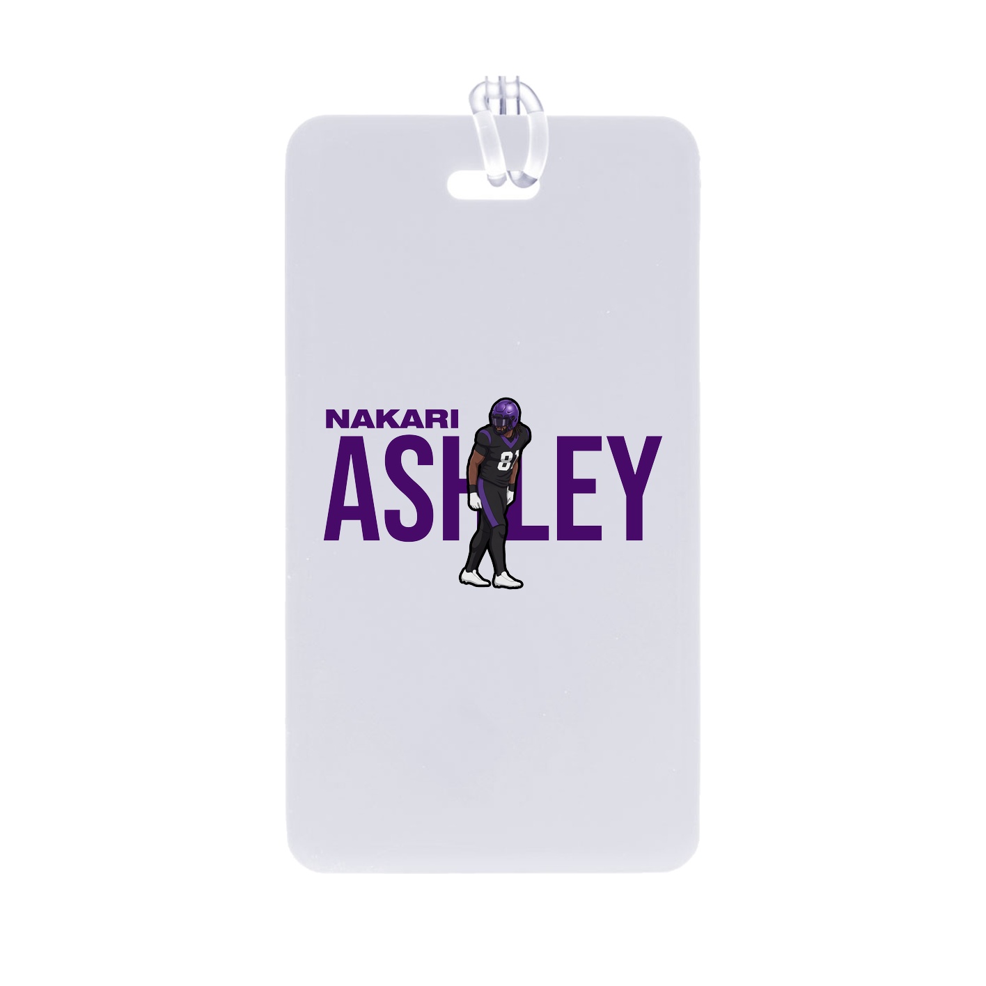 Bag Tag — Player Name in Classic