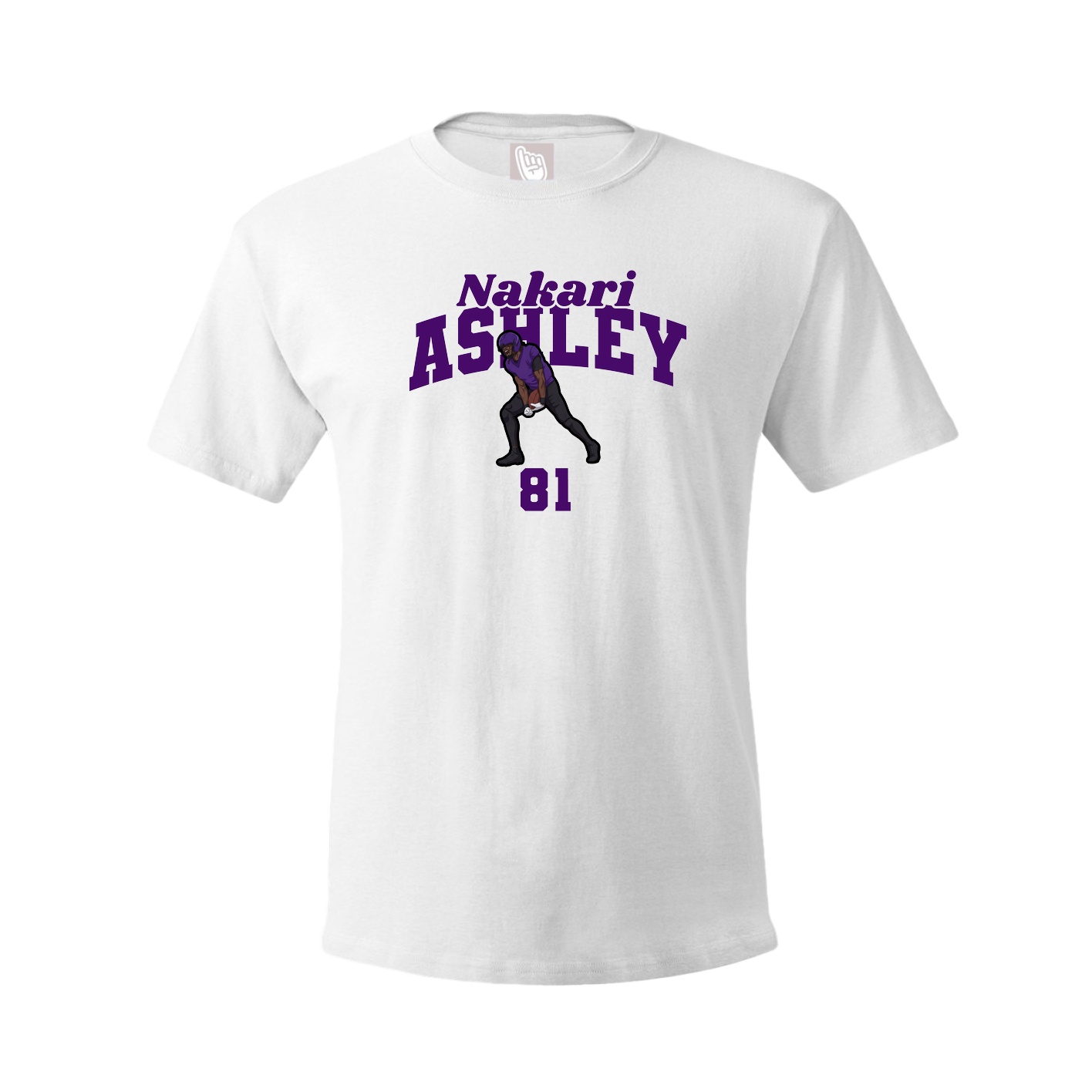 Youth Tee — Signature Arch in White