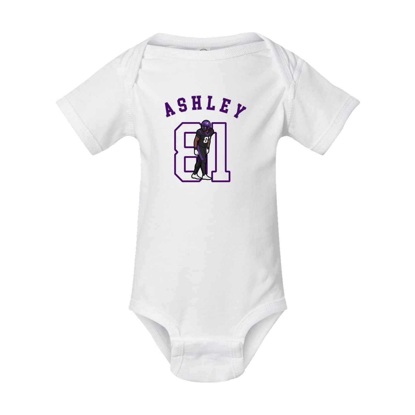 Baby Onesie — Shirsey Arch in White