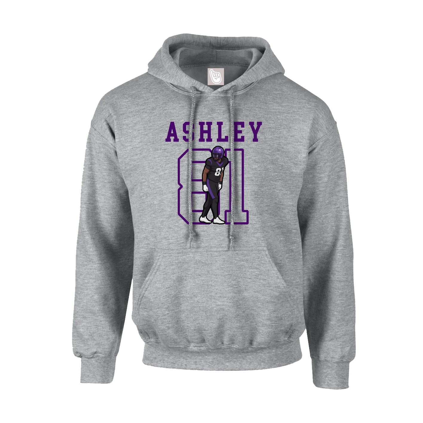 Hoodie — Shirsey in Grey