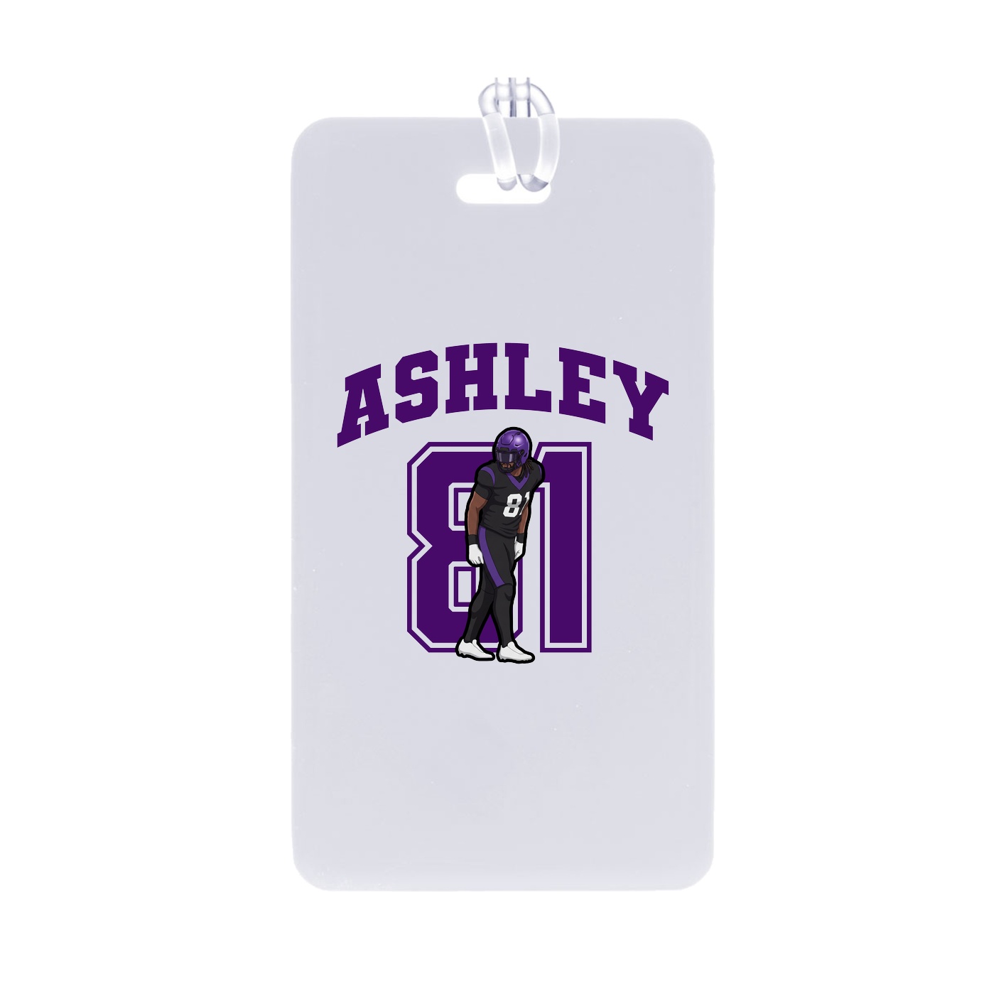 Bag Tag — Number in Classic
