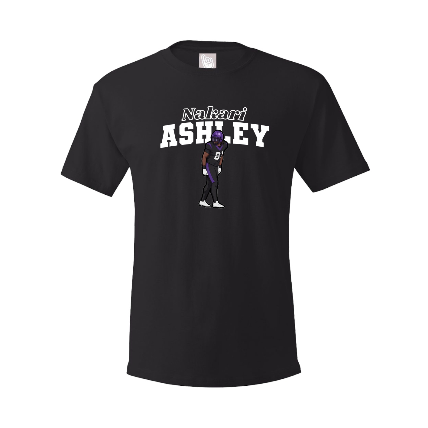 Tee — Name Arch in Black