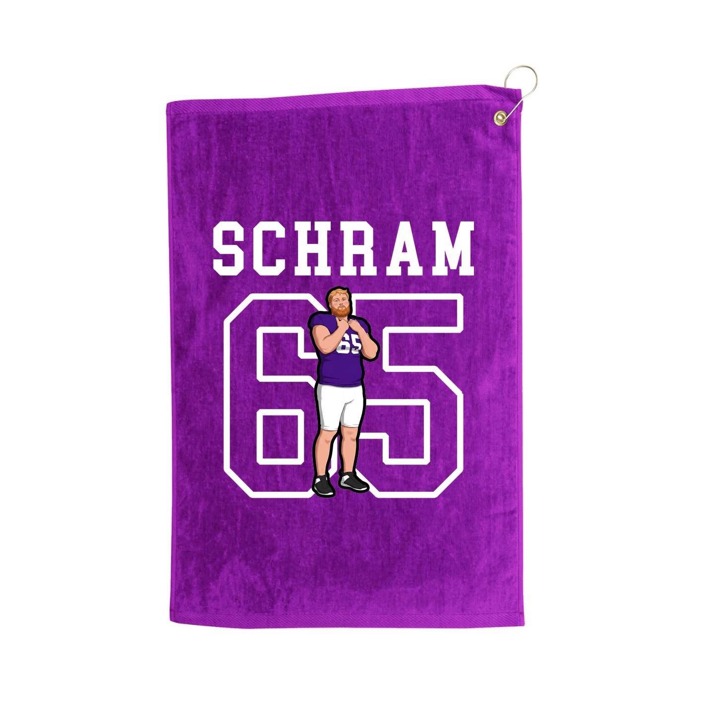 Golf Towel — Shirsey in Purple