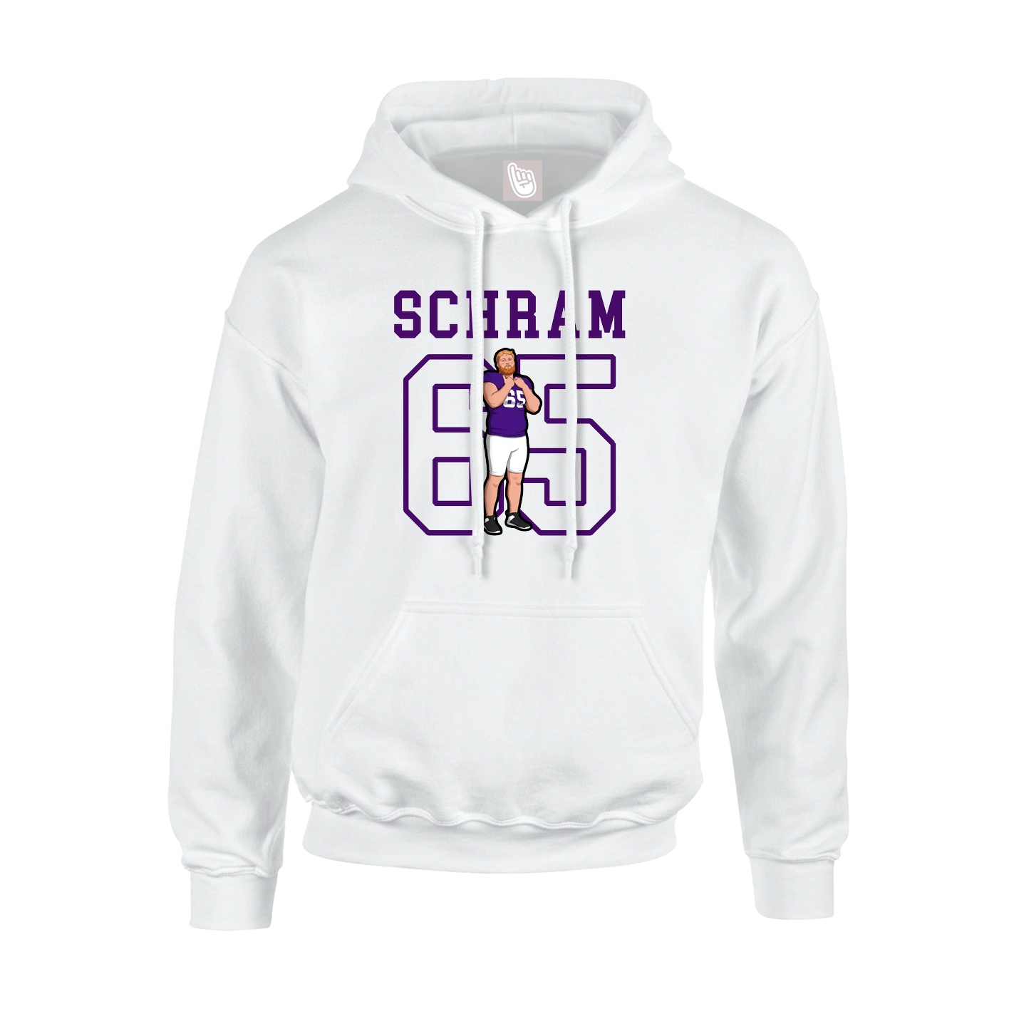 Youth Hoodie — Shirsey in White