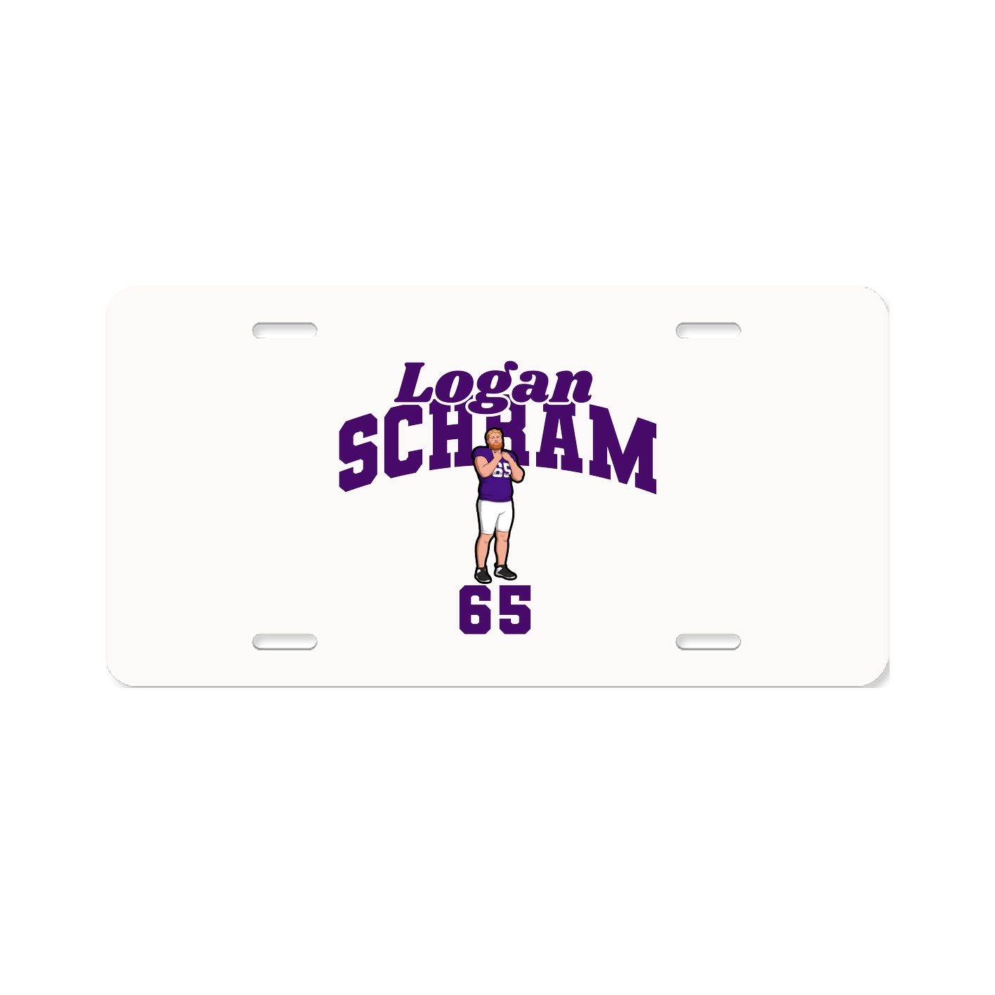 License Plate — Signature Arch in Classic