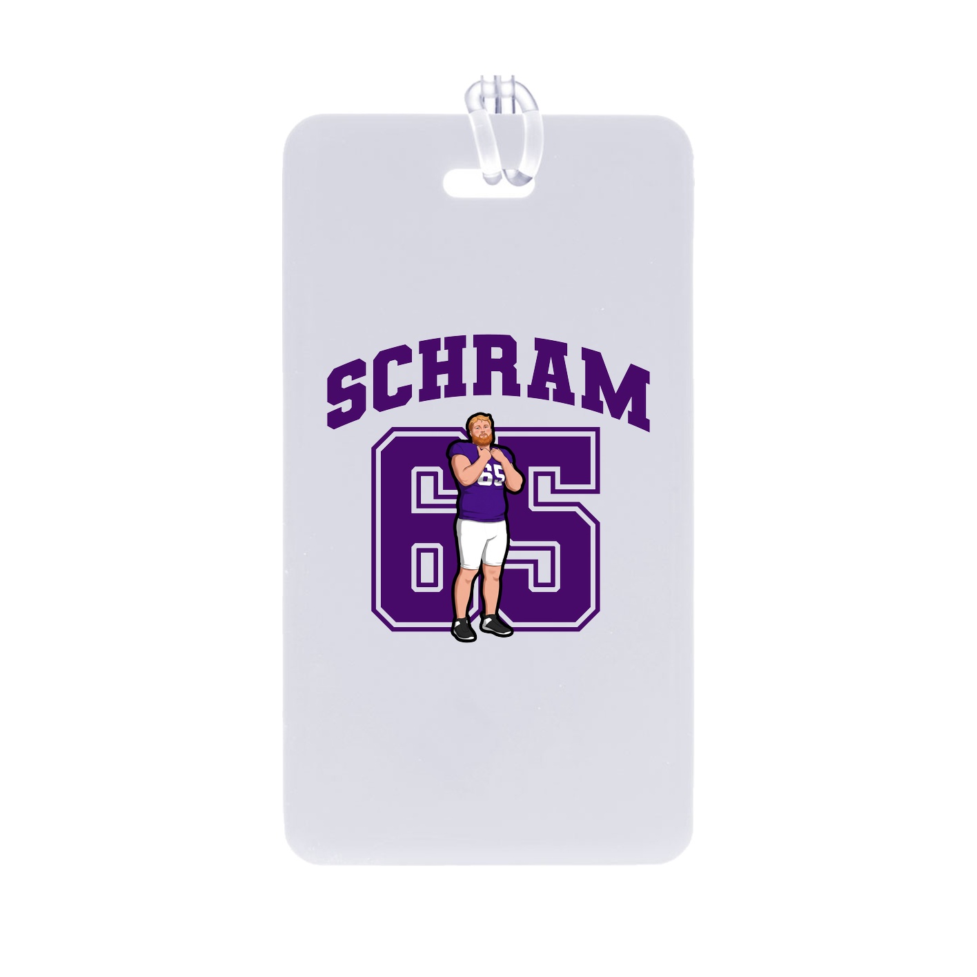 Bag Tag — Number in Classic