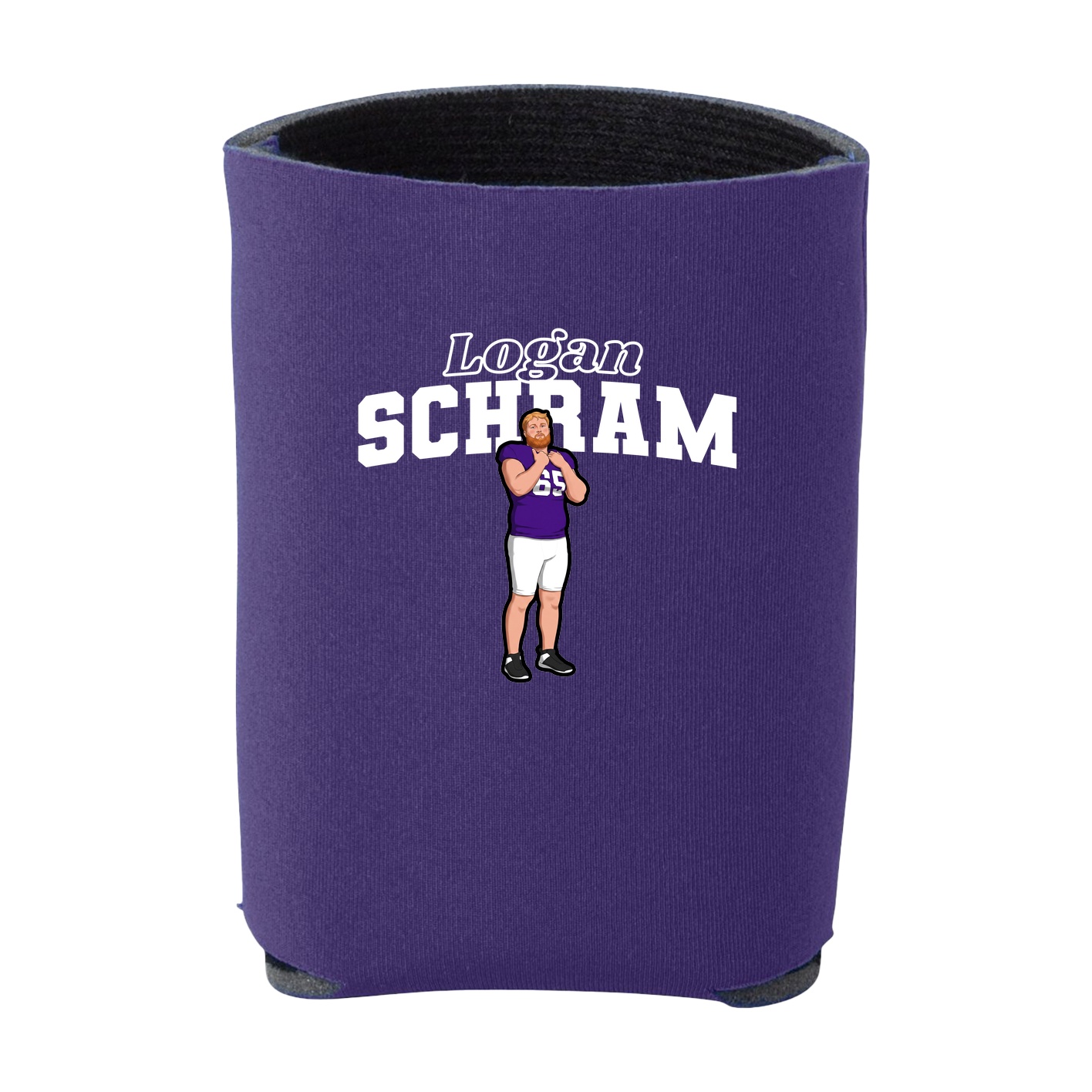 Can Holder — Name Arch in Purple