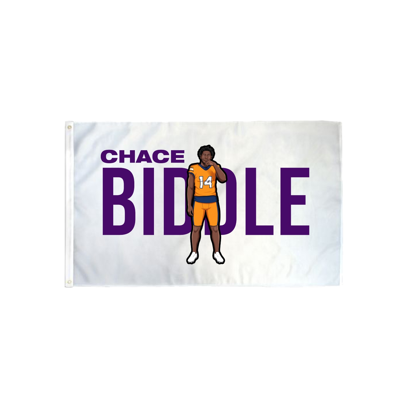 3x5 Flag — Player Name in Classic