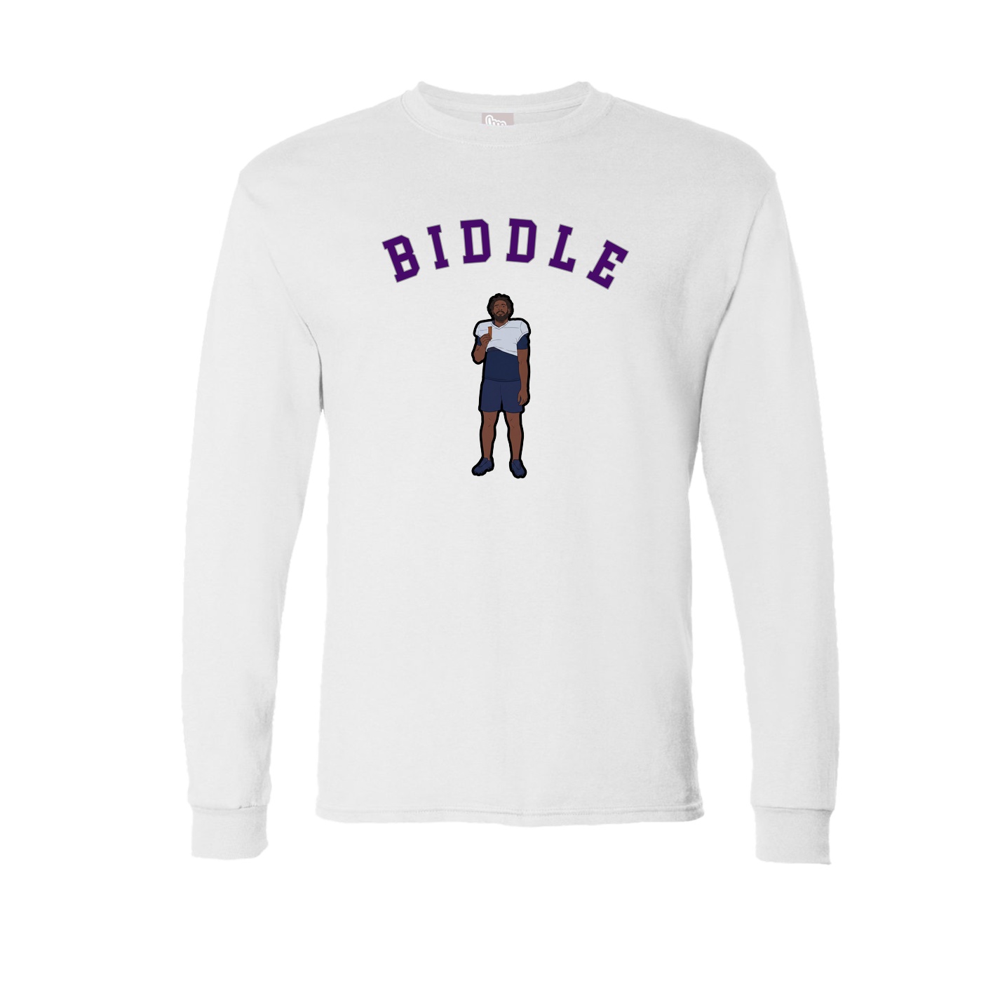 Long Sleeve Tee — Shirsey Arch in White