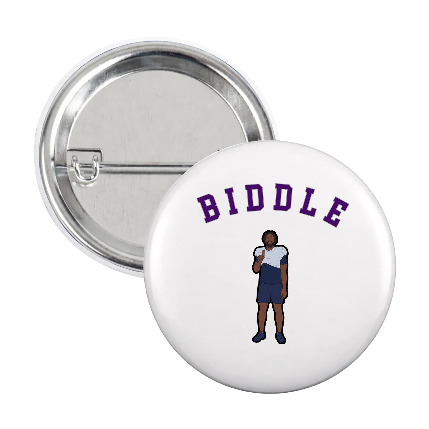 Game Day Button — Shirsey Arch in White