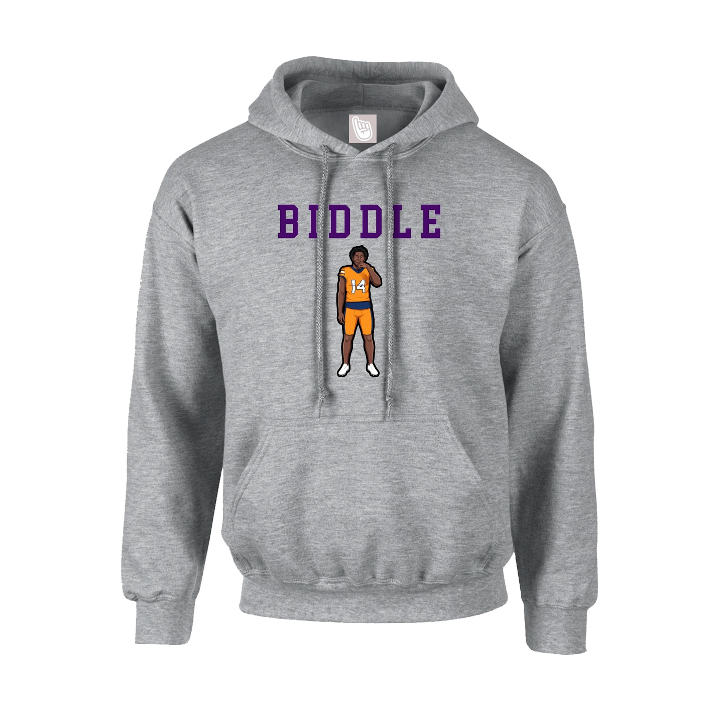 Hoodie — Shirsey in Grey