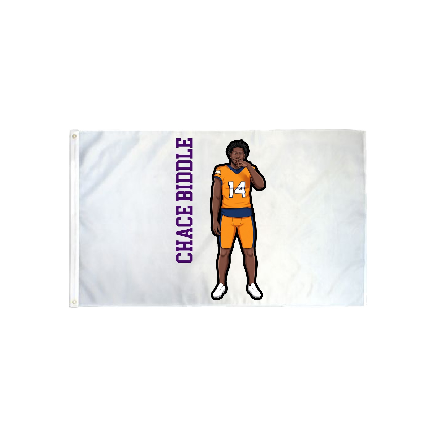 3x5 Flag — Name Vertical in Classic
