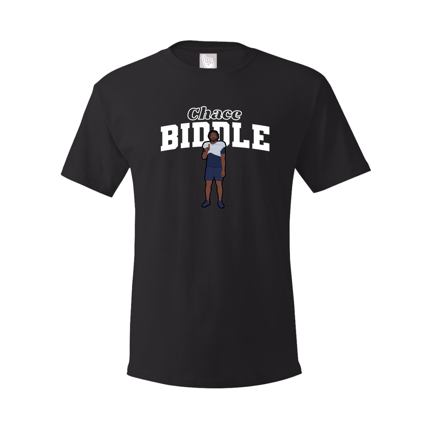 Youth Tee — Name Arch in Black