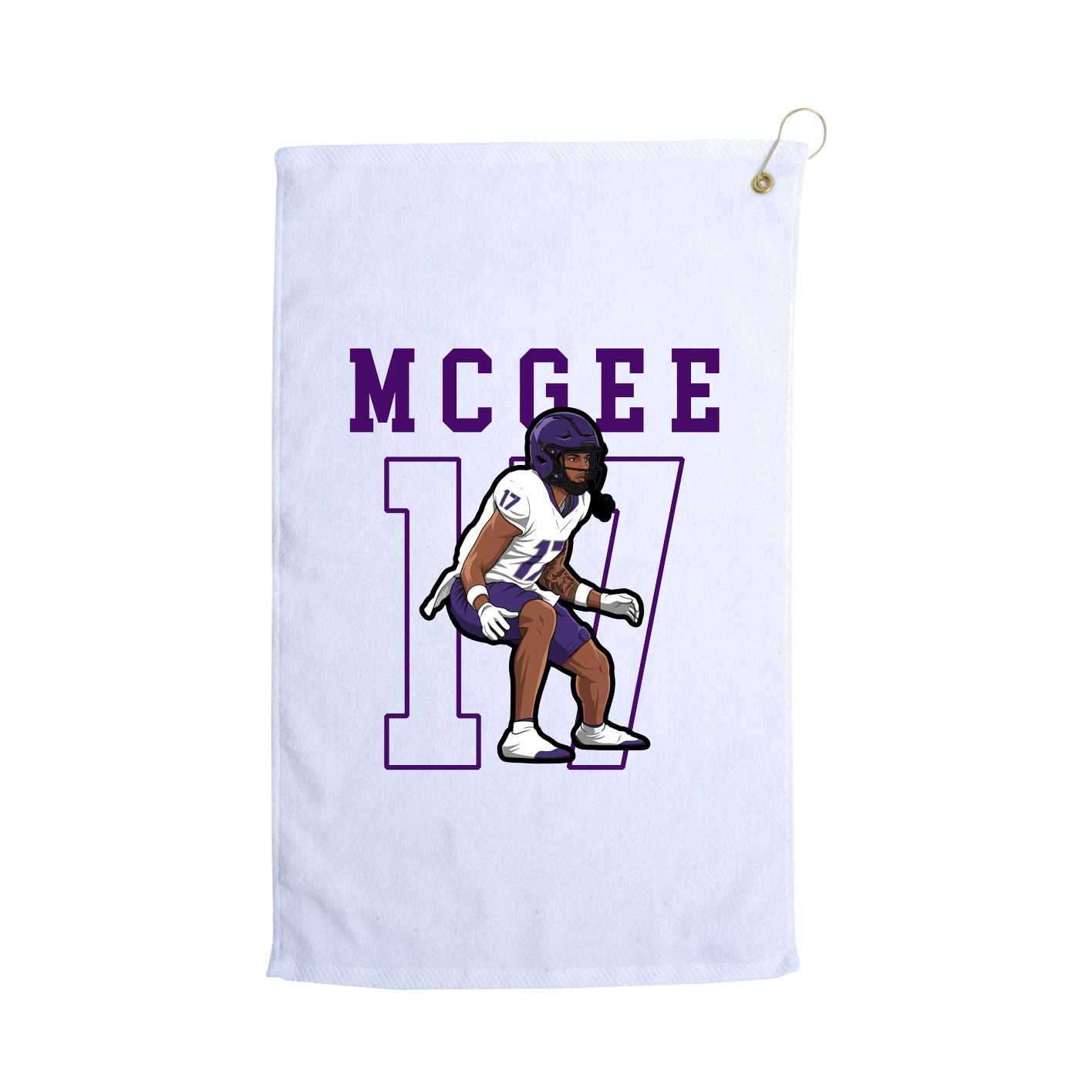 Golf Towel — Shirsey in White