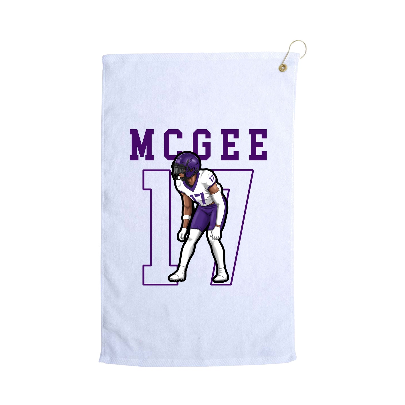 Golf Towel — Shirsey in White