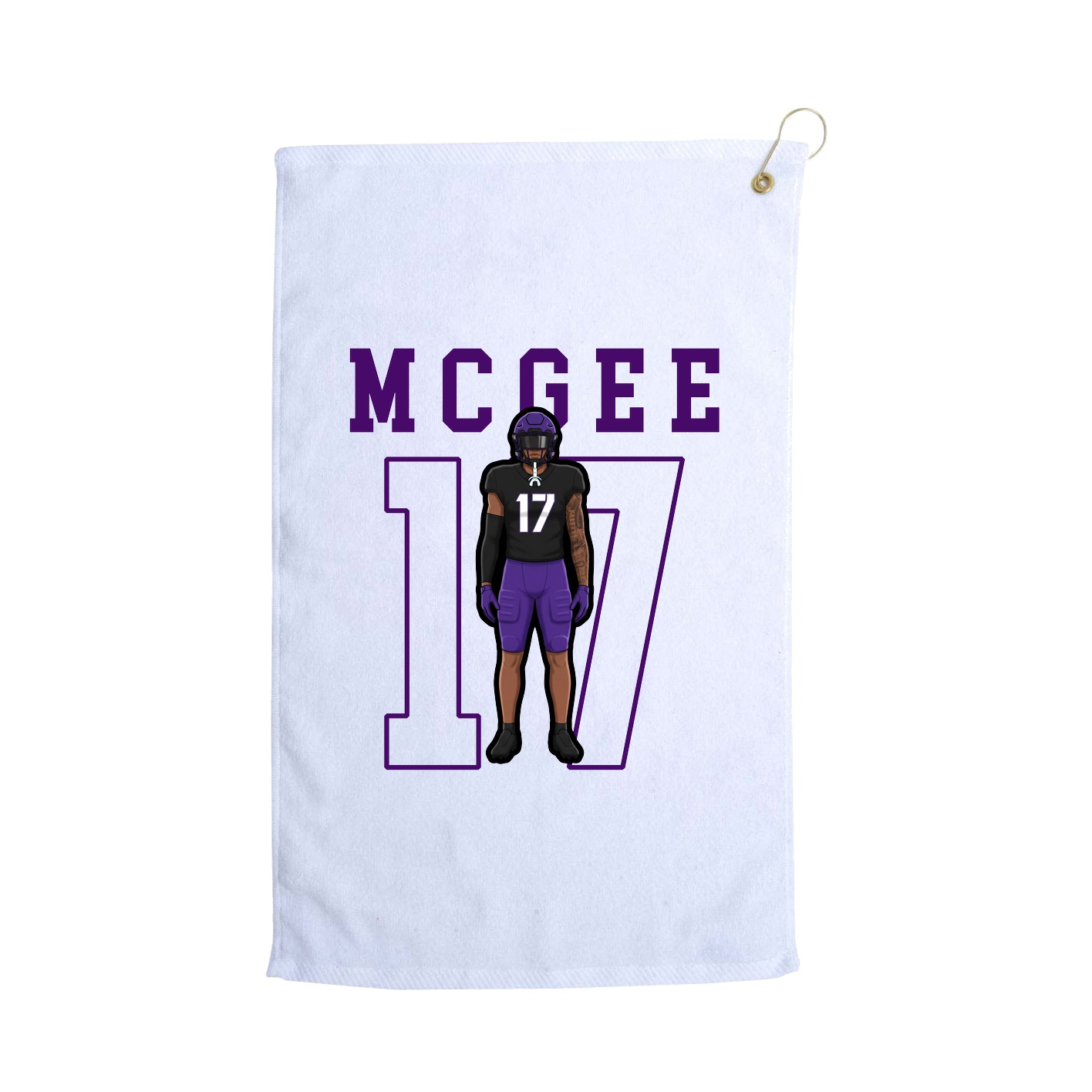 Terry Velour Golf Towel