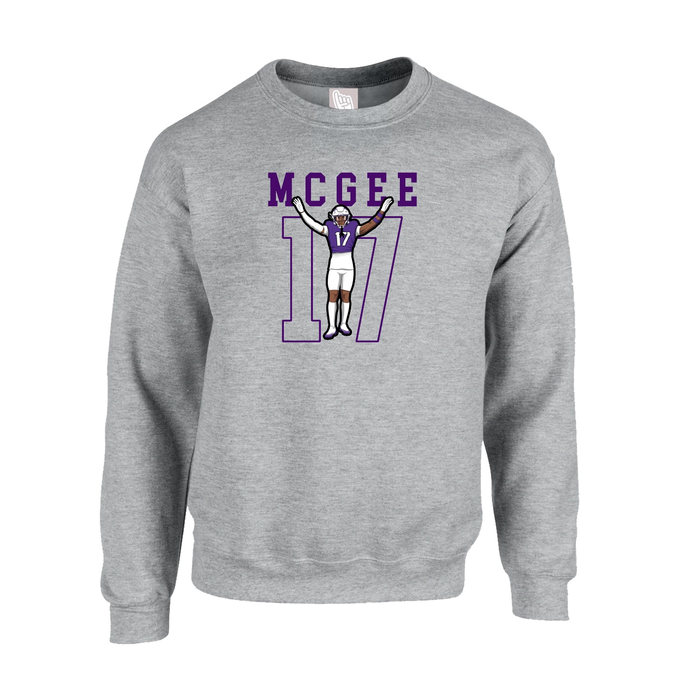 Fleece Crew — Shirsey in Grey