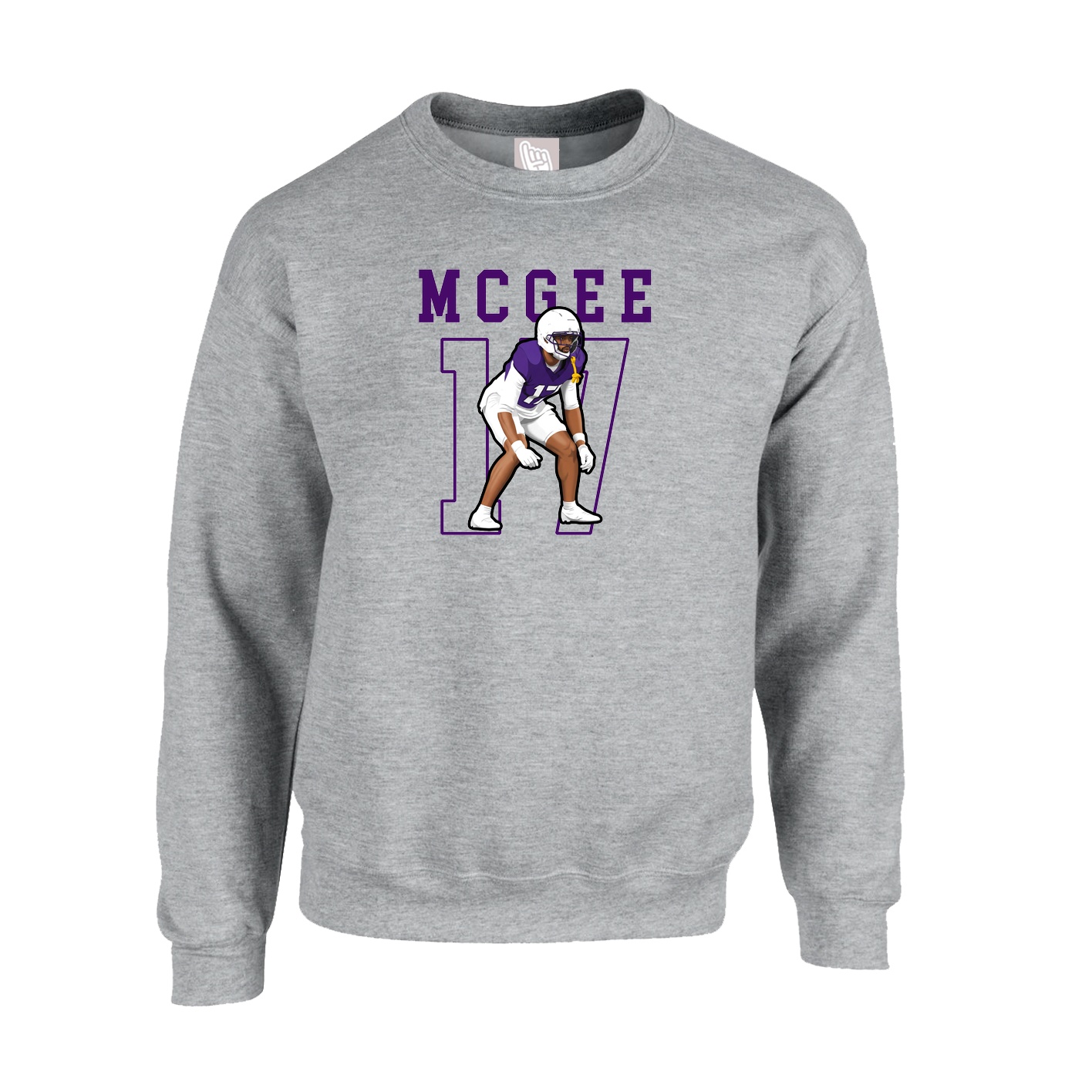 Fleece Crew — Shirsey in Grey
