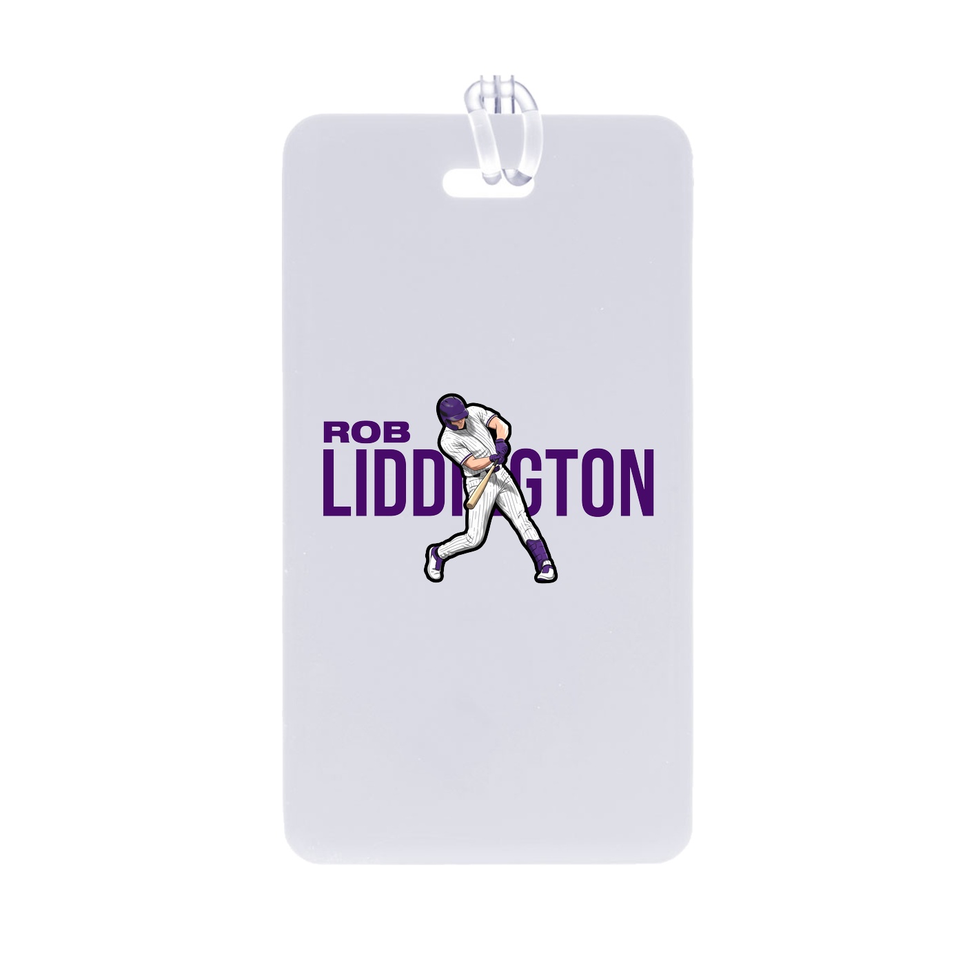 Bag Tag — Player Name in Classic
