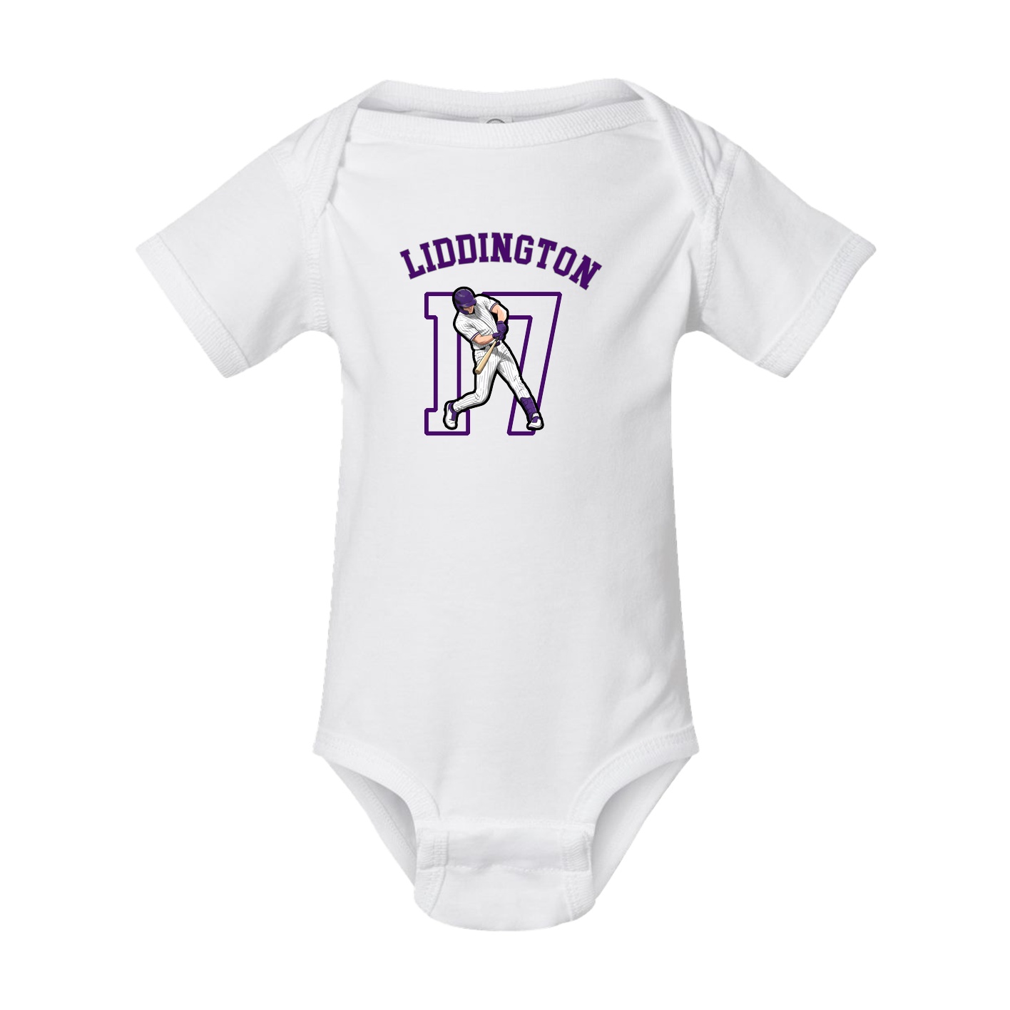 Baby Onesie — Shirsey Arch in White