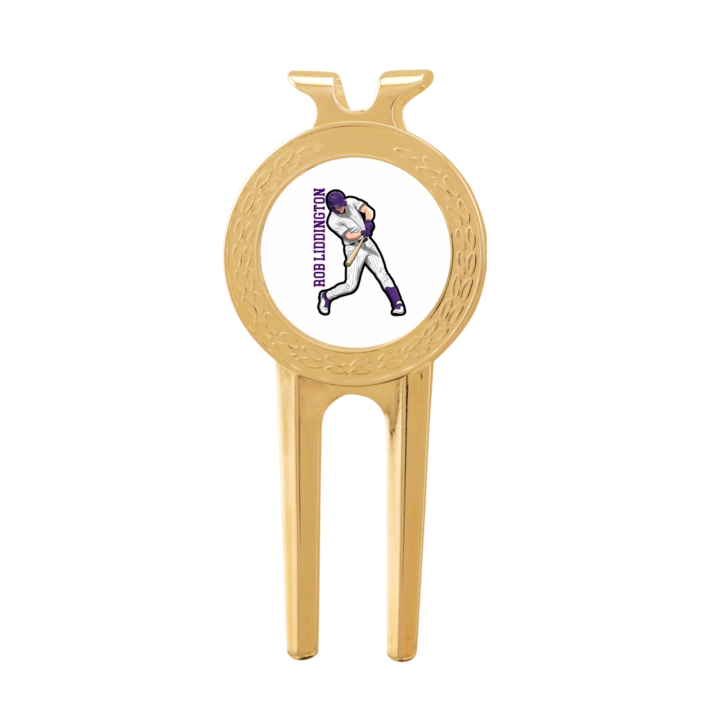 Divot Tool with Ball Marker — Name Vertical in Classic