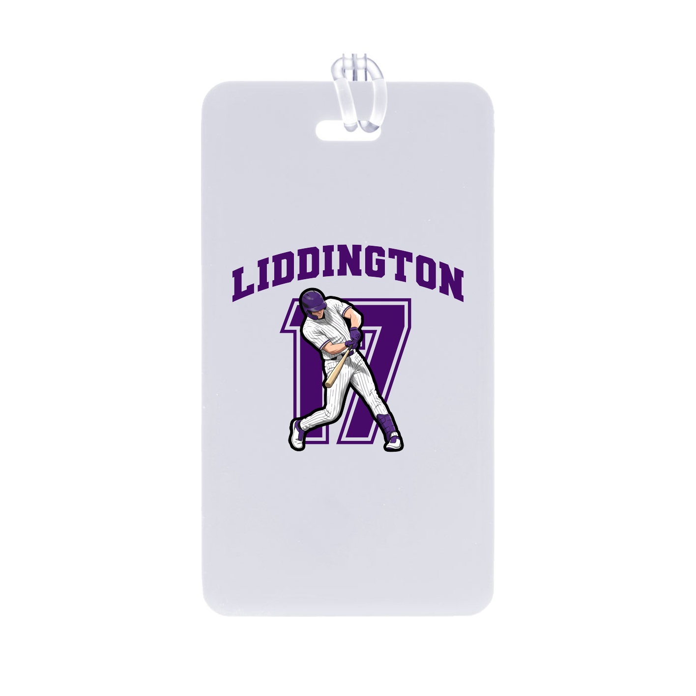 Bag Tag — Number in Classic