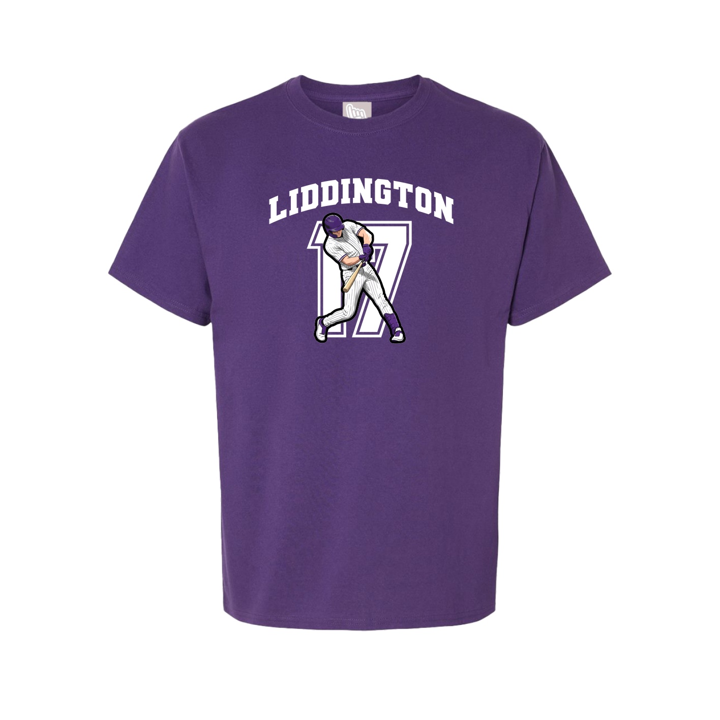 Tee — Number in Purple