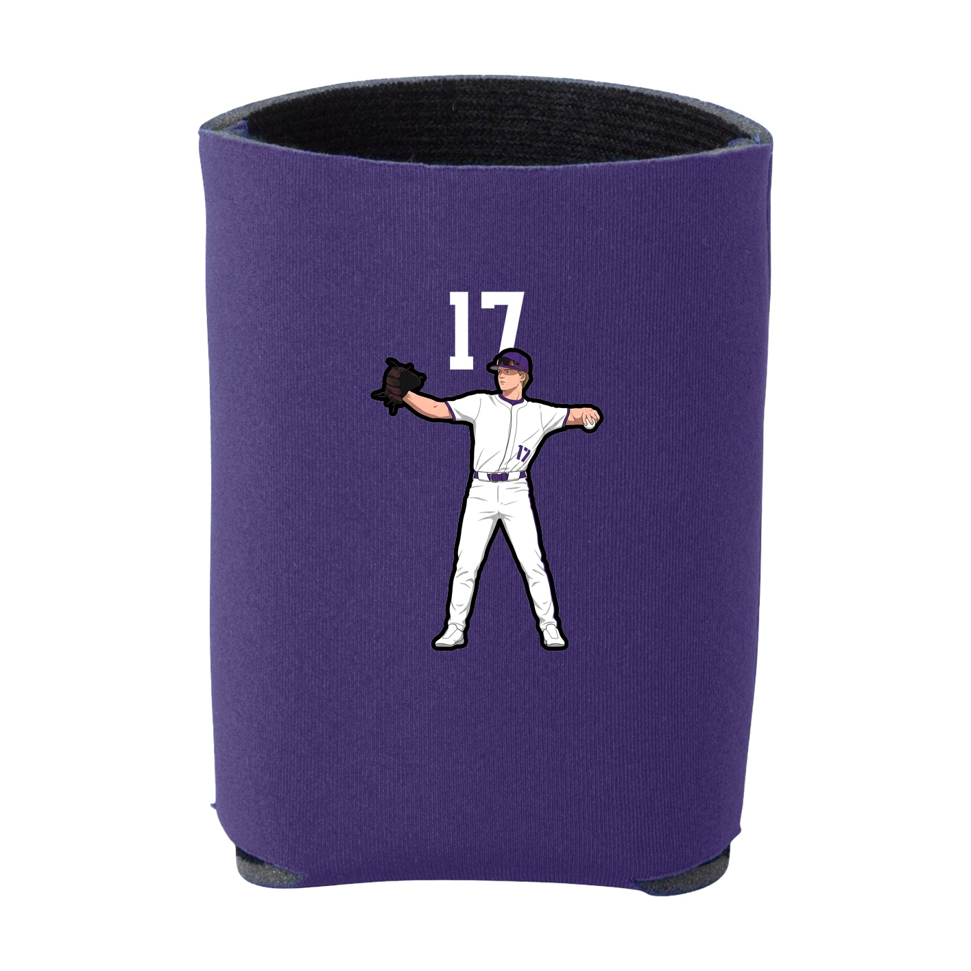Can Holder — Number Top in Purple