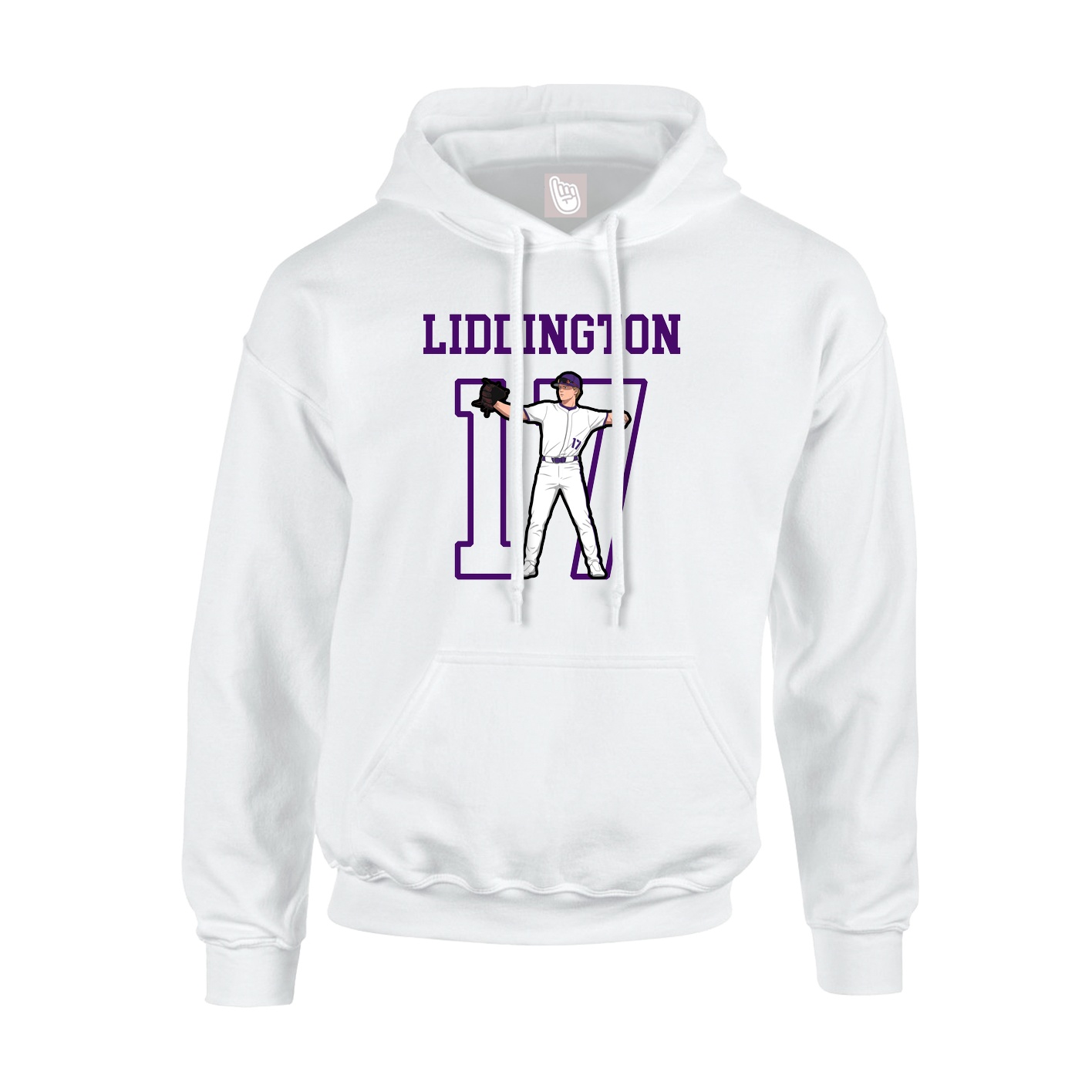 Hoodie — Shirsey in White