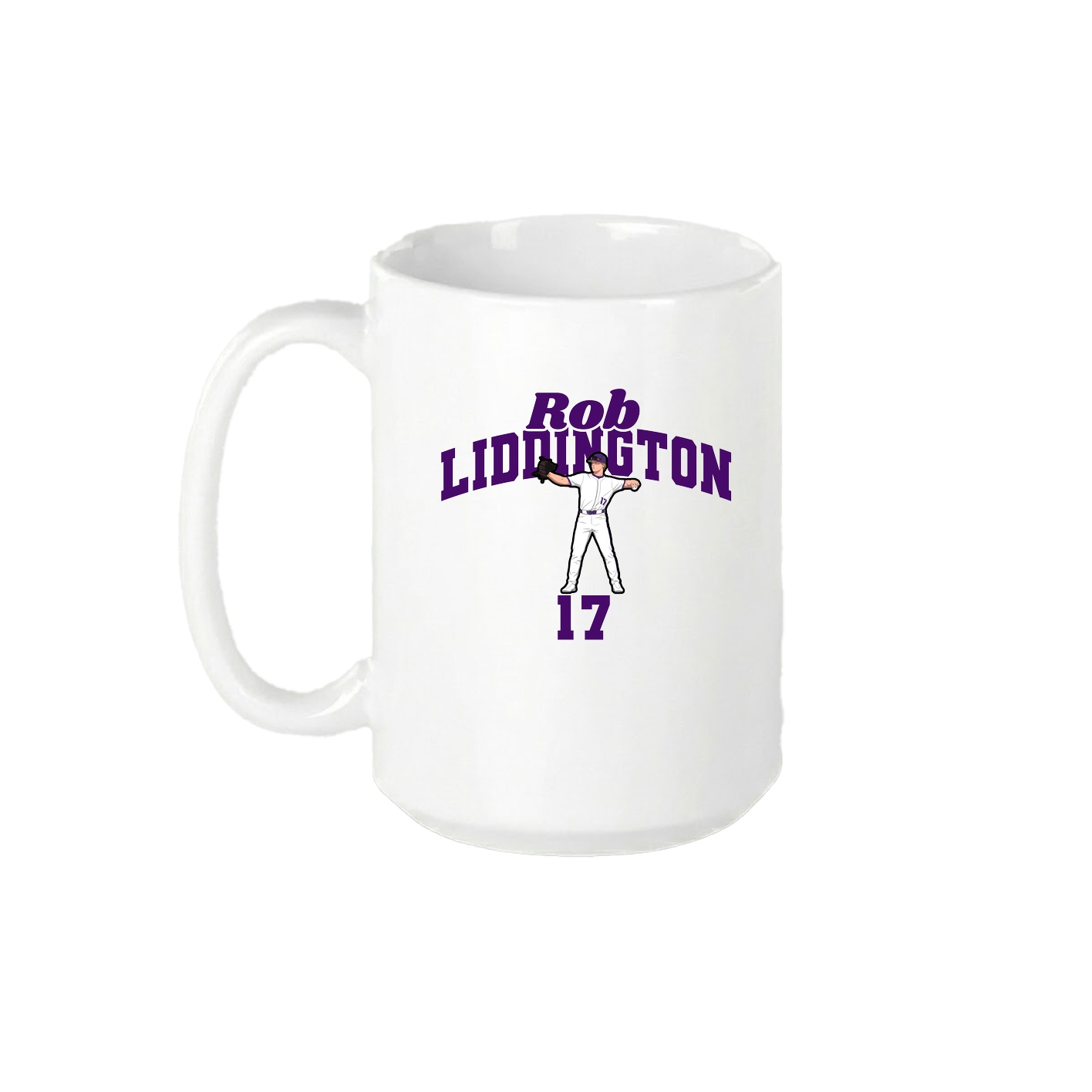 15oz Coffee Mug — Signature Arch in White