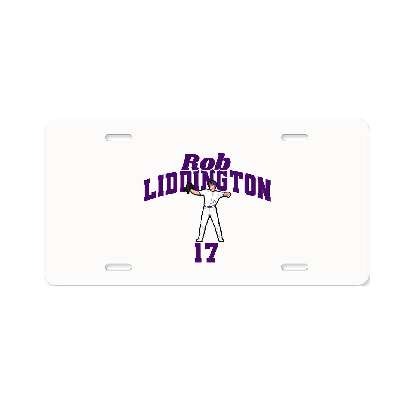 License Plate — Signature Arch in Classic