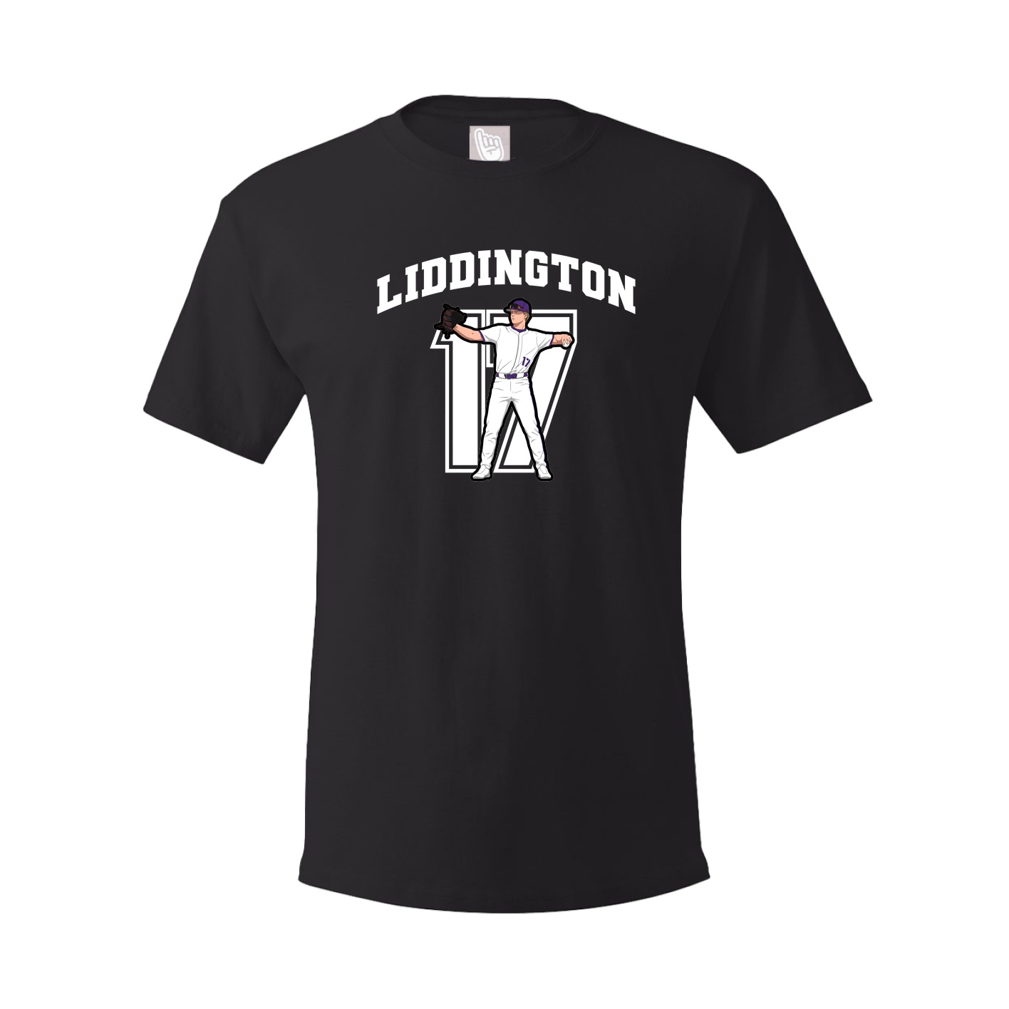 Youth Tee — Number in Black