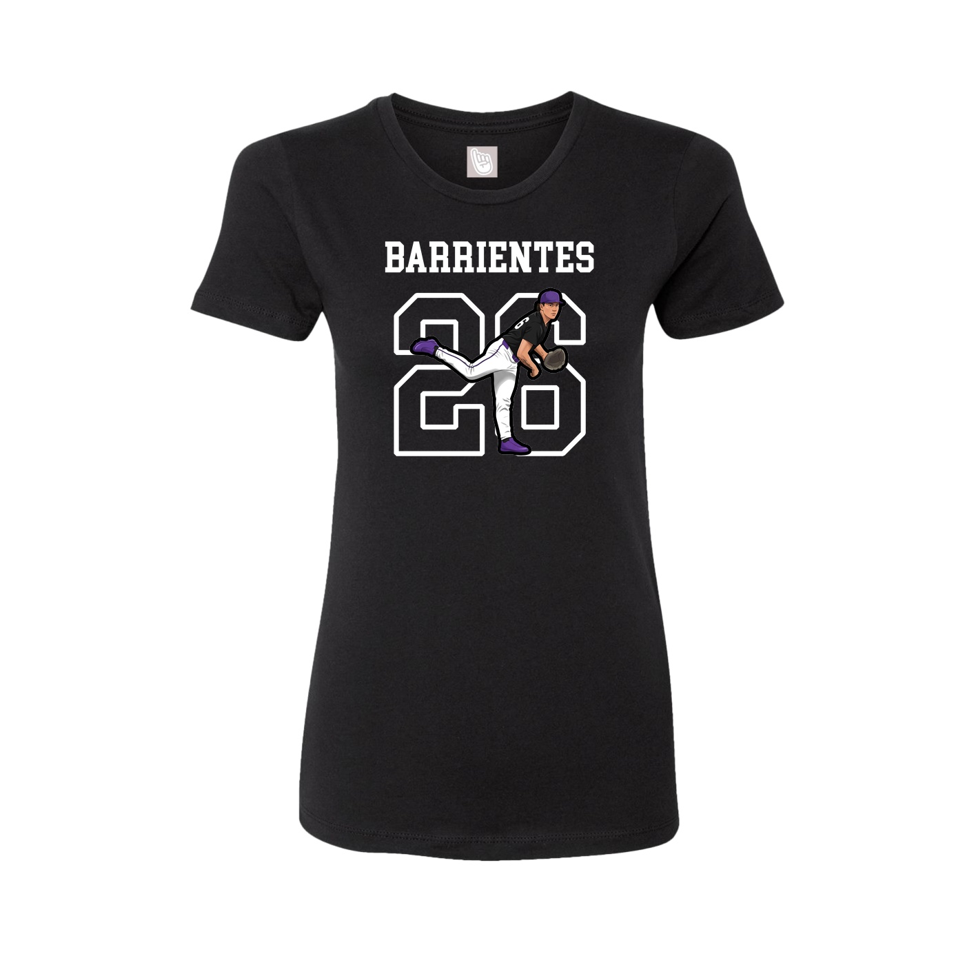 Fitted Women's Tee — Shirsey in Black