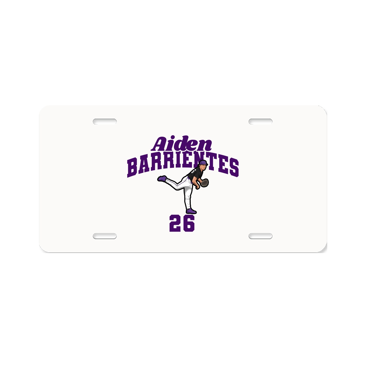 License Plate — Signature Arch in Classic