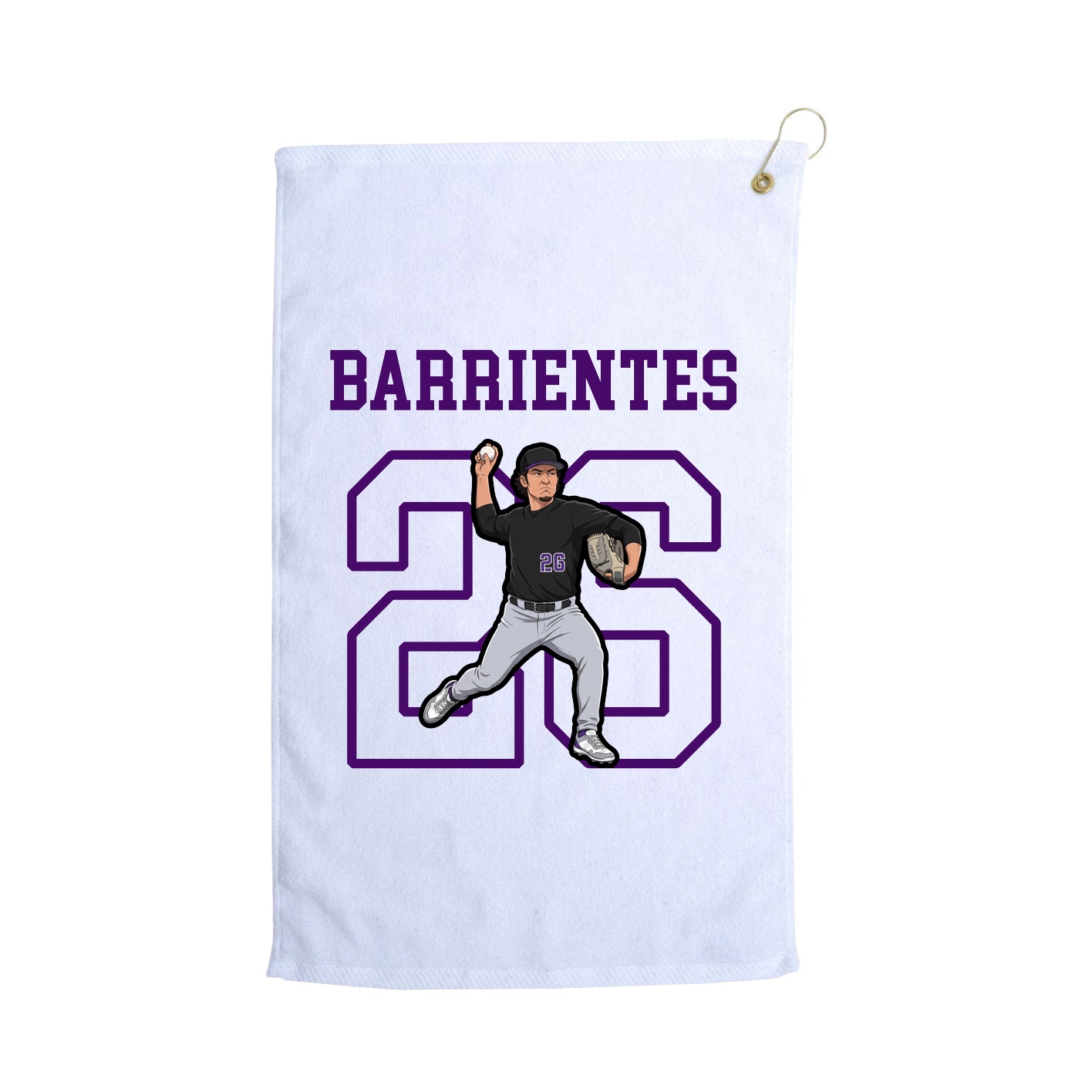 Golf Towel — Shirsey in White