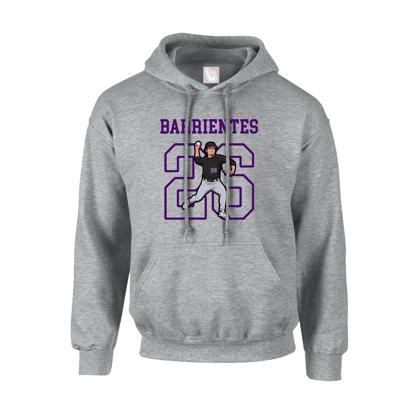 Hoodie — Shirsey in Grey