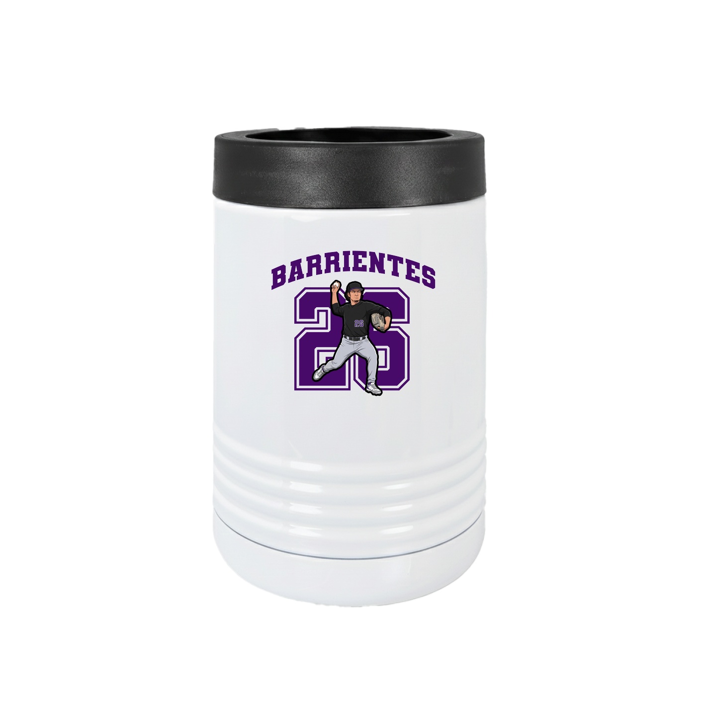 Beverage Holder — Number in White