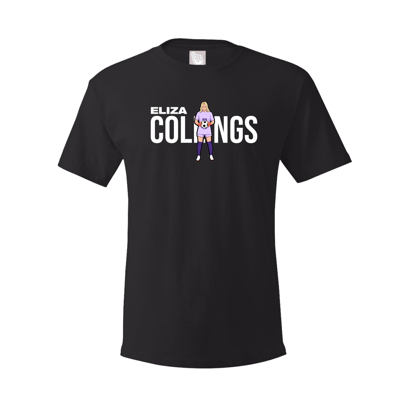 Youth Tee — Player Name in Black
