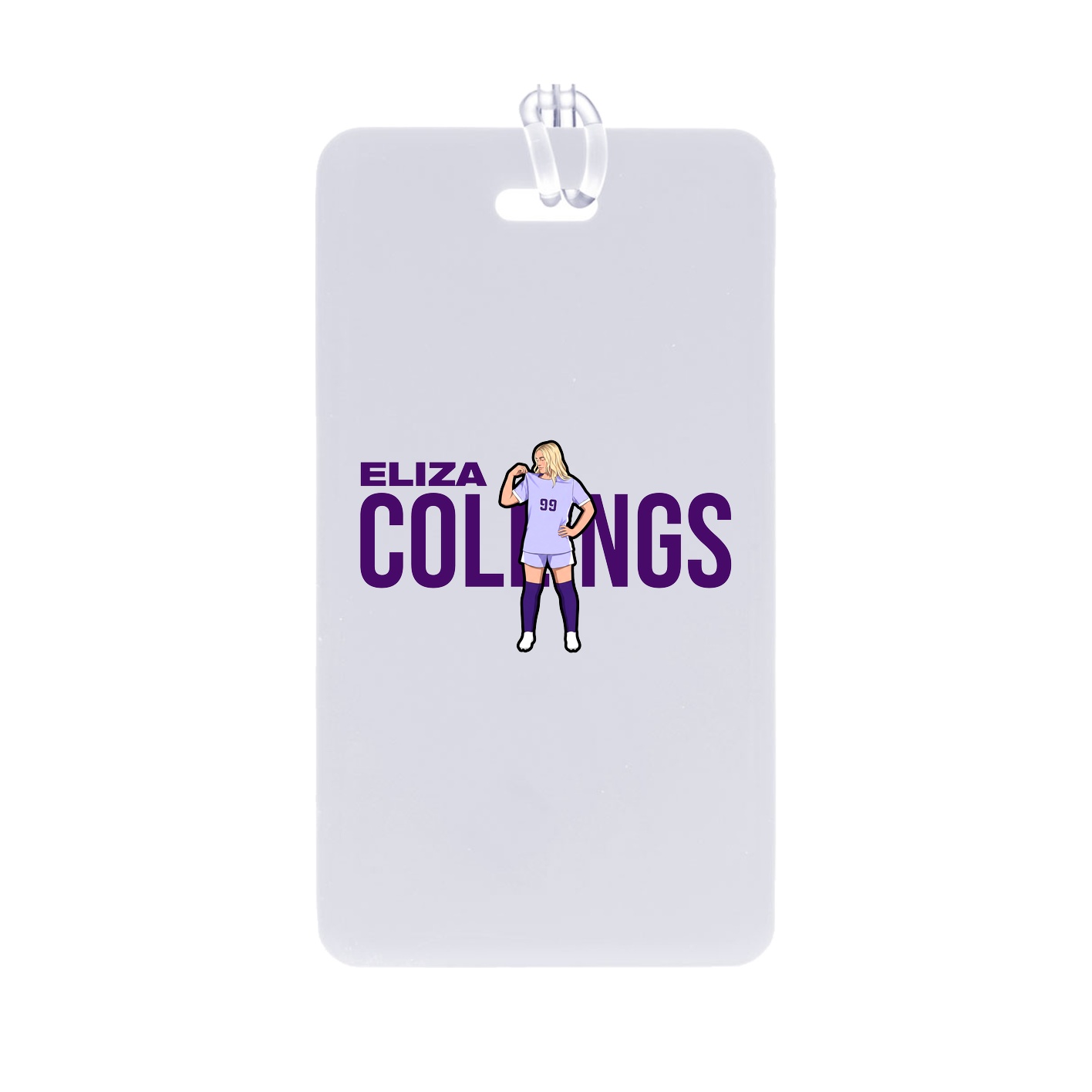 Bag Tag — Player Name in Classic