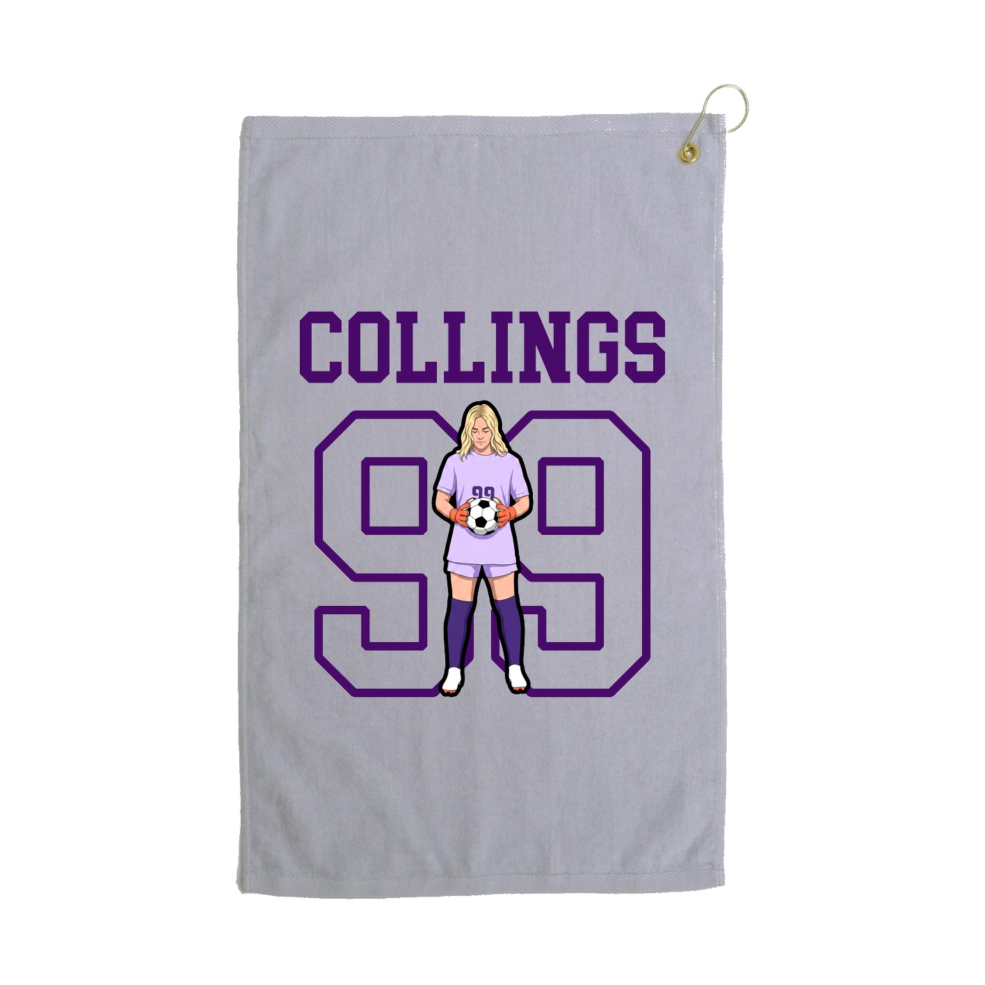 Golf Towel — Shirsey in Grey