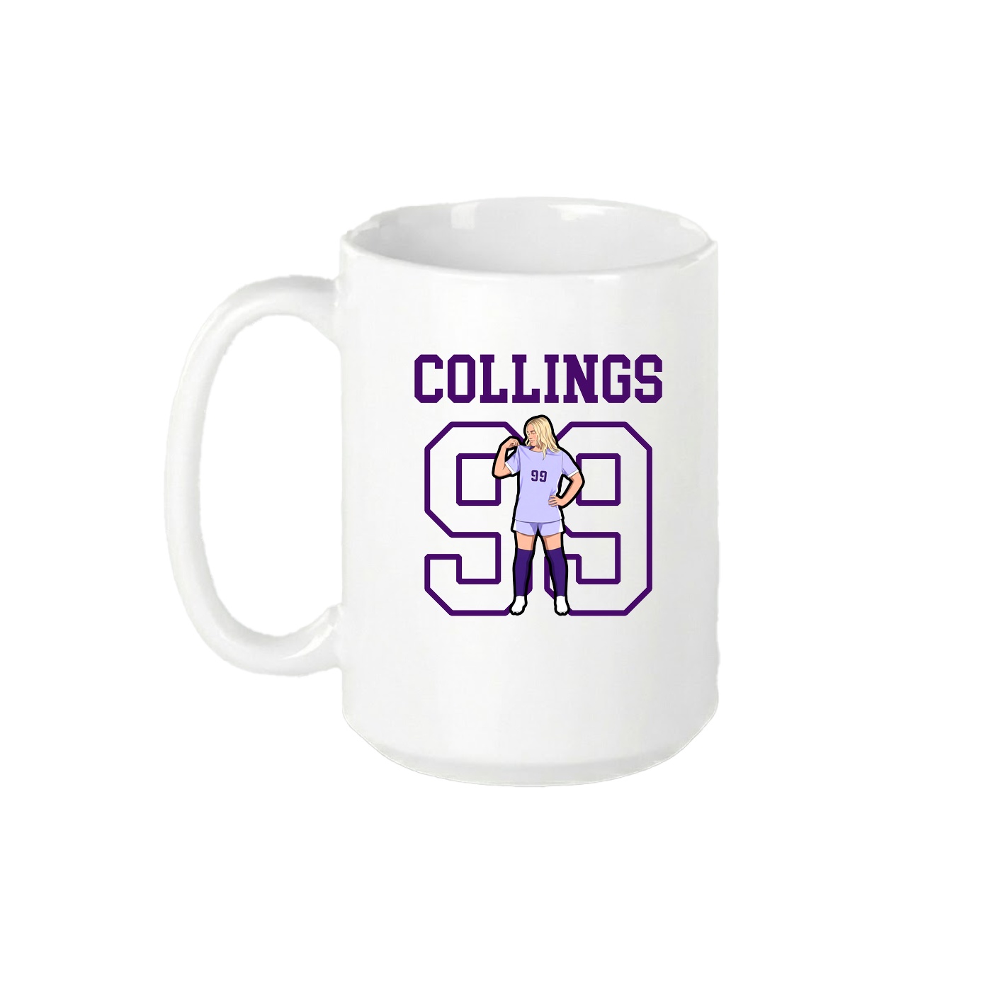15oz Coffee Mug — Shirsey in White