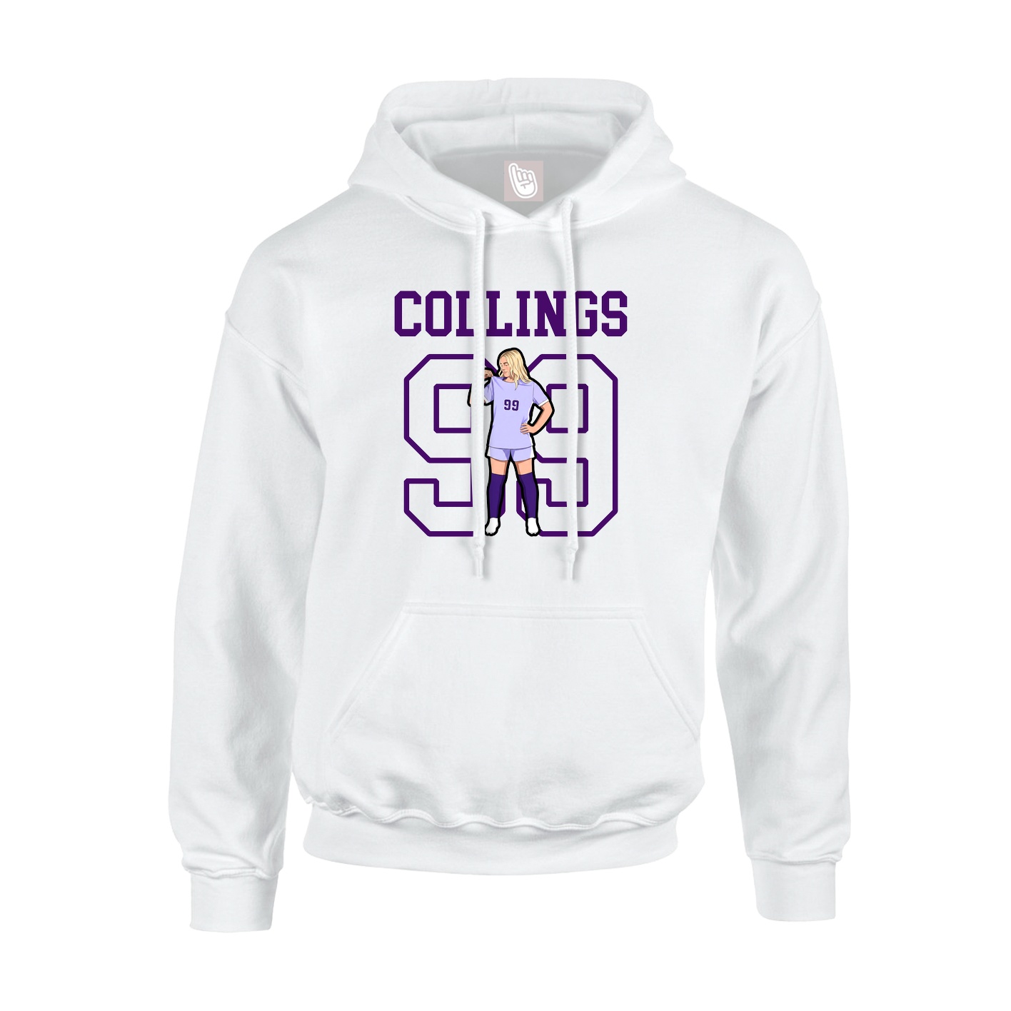 Youth Hoodie — Shirsey in White