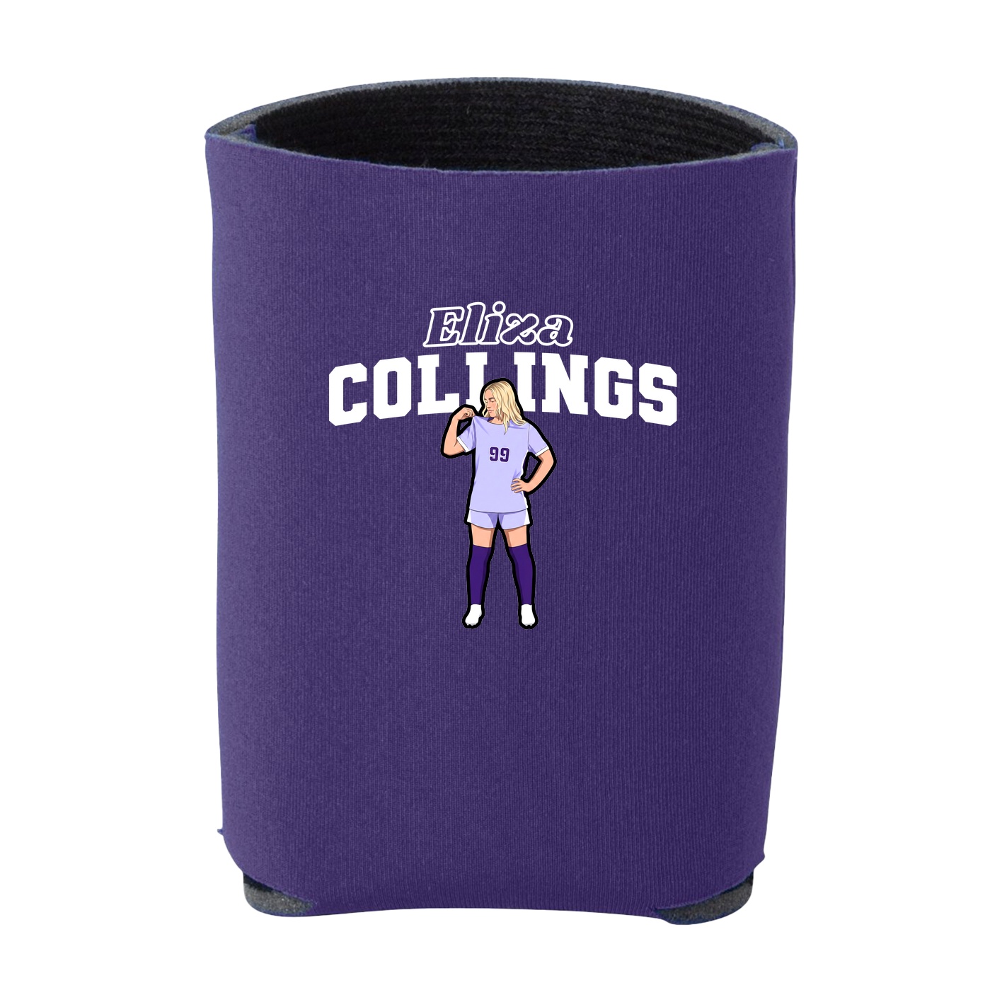 Can Holder — Name Arch in Purple